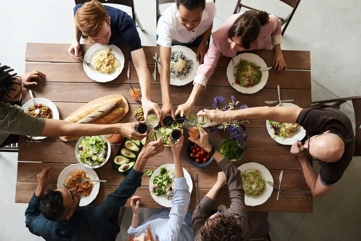 famille  repas