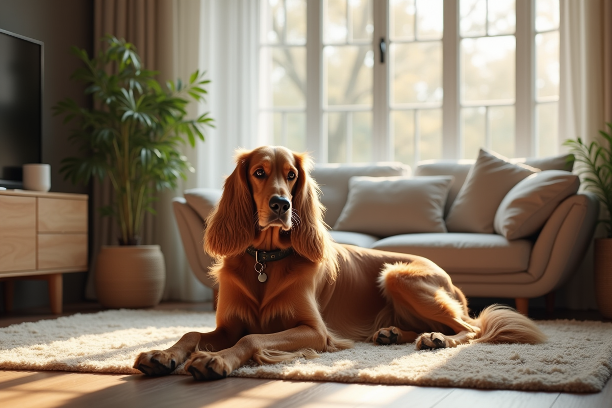 chien élégant